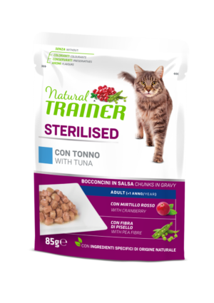 Natural Trainer Bocconcini Sterilised con Tonno