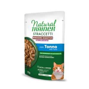 Natural Trainer Straccetti Benessere Digestivo con Tonno 70 g