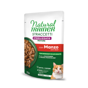 Natural Trainer Straccetti Mature con Manzo 70 g