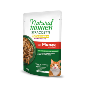 Natural Trainer Straccetti Tratto Urinario con Manzo 70 g