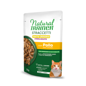 Natural Trainer Straccetti Tratto Urinario con Pollo 70 g
