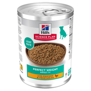 Hill’s Science Plan Perfect Weight Adult con Pollo e Verdure – Umido cane 363 g